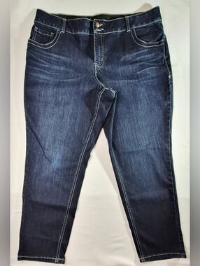 Lane Bryant Dark Wash Skinny Jeans- Size 20